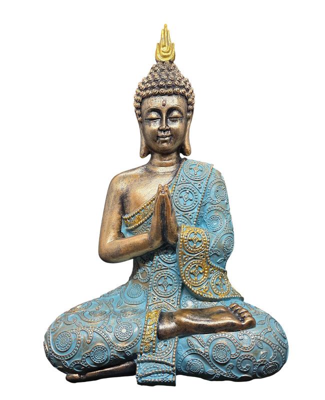 Buddha mit Türkisgewand